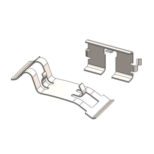 Clip de retenue de plaquettes de frein Husaberg 250 TE (10-14) avant + plaquette méta MM-213095