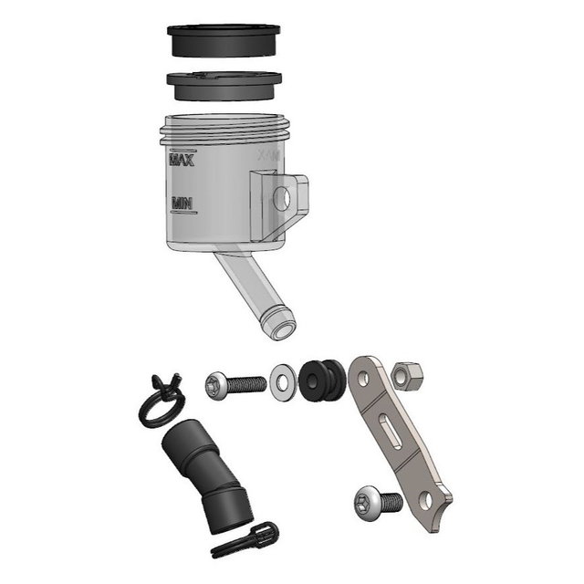 Reservoir Kit for Radial Brake Master Cylinder Moto Master RMC-R MM-213107