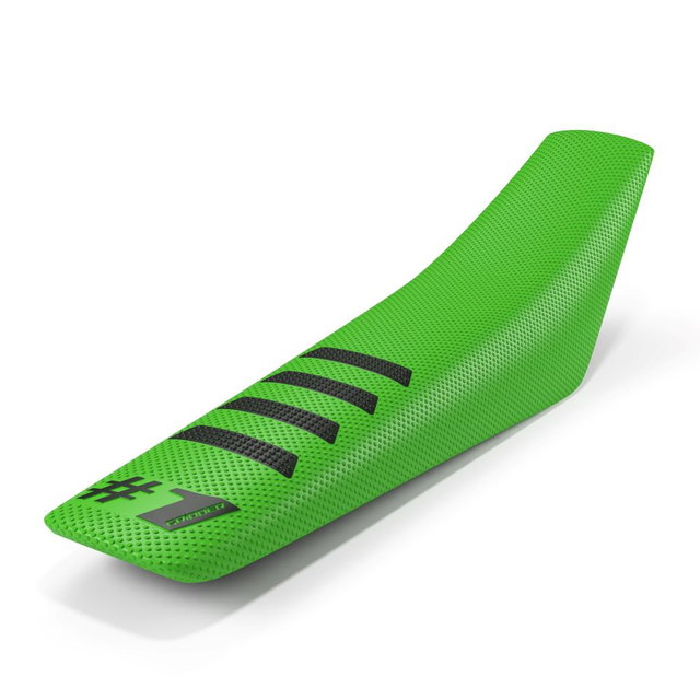 Housse de selle universelle Onegripper - Ribbed vert et noir OSC02-GNBL