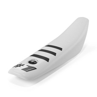 Housse de selle universelle Onegripper - Mini Light Rib blanc et noir Housse de selle universelle Onegripper - Mini Light Rib blanc et noir