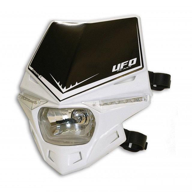 Plaque phare universelle UFO Stealth blanc PF01715-041