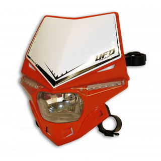 Plaque phare universelle UFO Stealth rouge