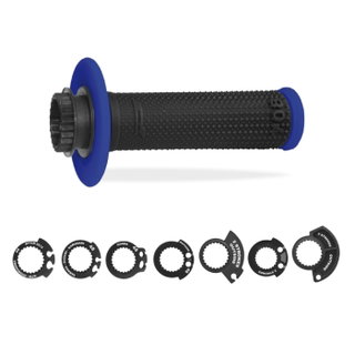 Paire de poignées Lock-On Pro Grip 708 - bleu noir Paire de poignées Lock-On Pro Grip 708 - bleu noir