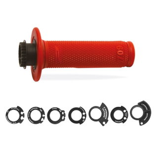 Paire de poignées Lock-On Pro Grip 709 - rouge Paire de poignées Lock-On Pro Grip 709 - rouge