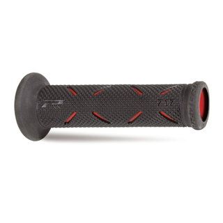 Paire de poignées Pro Grip 717 - noir rouge