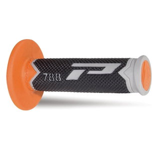 Paire de poignées Pro Grip 788 - gris noir orange