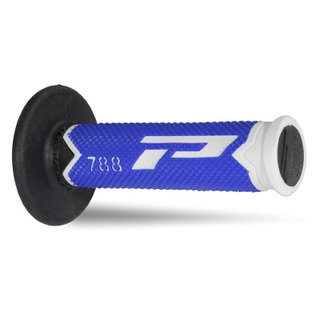 Paire de poignées Pro Grip 788 - blanc bleu noir