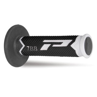 Paire de poignées Pro Grip 788 - blanc noir titanio
