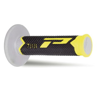 Paire de poignées Pro Grip 788 - jaune noir gris