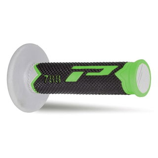 Paire de poignées Pro Grip 788 - vert noir gris