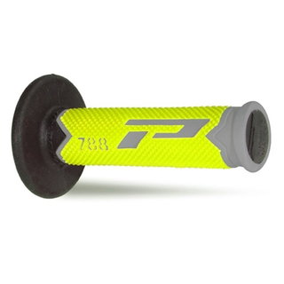 Paire de poignées Pro Grip 788 - gris jaune fluo noir