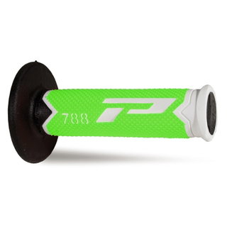 Paire de poignées Pro Grip 788 - blanc vert fluo noir