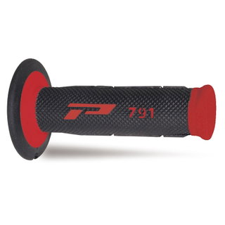 Paire de poignées Pro Grip 791 - rouge noir