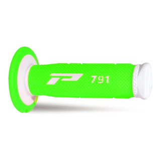 Paire de poignées Pro Grip 791 - blanc vert fluo