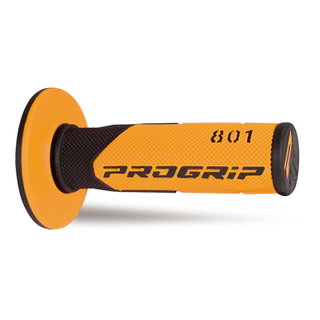 Paire de poignées Pro Grip 801 - noir orange