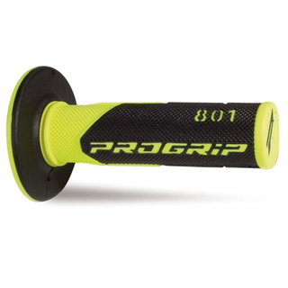 Paire de poignées Pro Grip 801 - jaune fluo noir