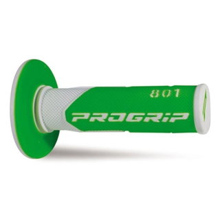 Paire de poignées Pro Grip 801 - blanc vert fluo