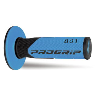 Paire de poignées Pro Grip 801 - noir bleu clair