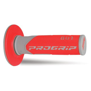 Paire de poignées Pro Grip 801 - gris rouge