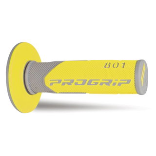 Paire de poignées Pro Grip 801 - gris jaune