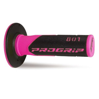 Paire de poignées Pro Grip 801 - fuchsia fluo noir