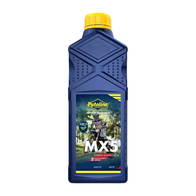 Huile mélange 2 temps Putoline MX5 OFF ROAD - 1 lt PL70272