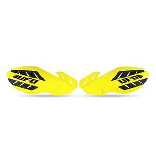 Paire de protège-mains UFO FLAME jaunes