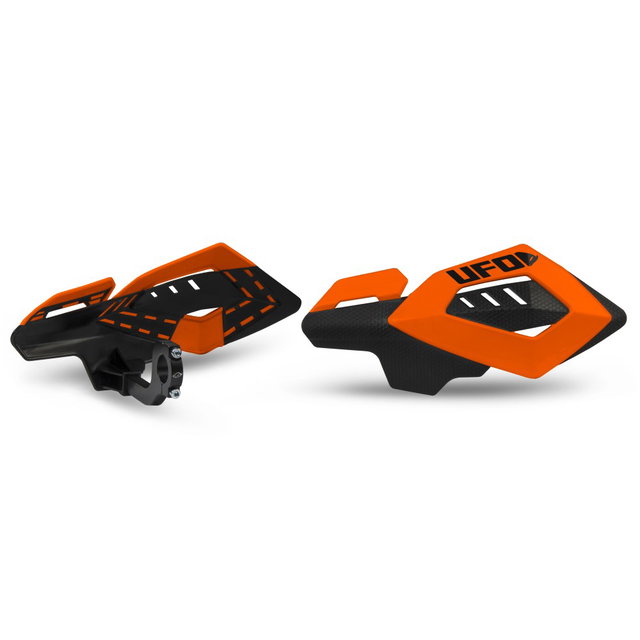 Paire de protège-mains UFO ARCHES universel orange PM01658-127