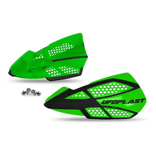 Paire de protège-mains UFO VOYAGER pour fixations de leviers verts