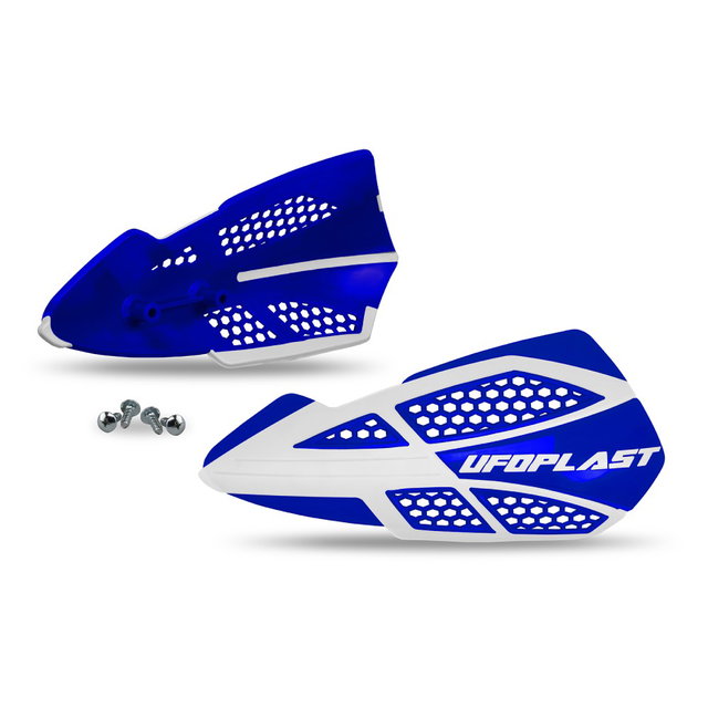 Paire de protège-mains UFO VOYAGER pour fixations de leviers bleu PM01668-089