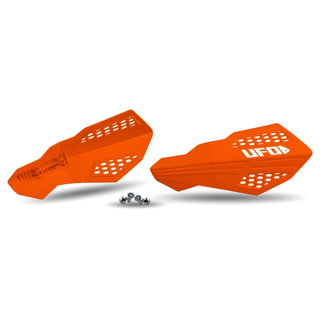 Paire de protège-mains UFO HORUS pour fixations de leviers orange