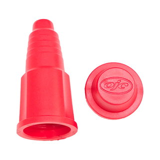 Porte-bougie OJC rouge