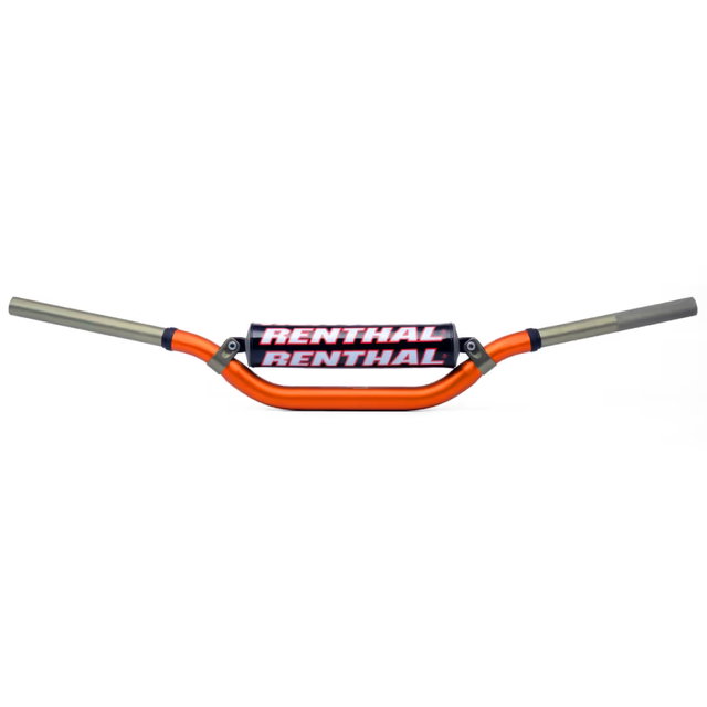 Guidon Renthal 28.6 mm Twinwall cintrage RC orange R-997-01-OR