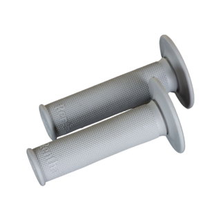 Paire de poignées Renthal Original Full Diamond Soft - gris chiaro