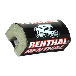 Mousse de guidon Renthal noir et rouge - Guidon sans barre transversale Mousse de guidon Renthal noir et rouge - Guidon sans barre transversale