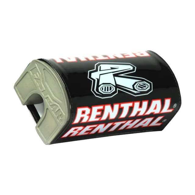 Mousse de guidon Renthal noir et rouge - Guidon sans barre transversale R-P305