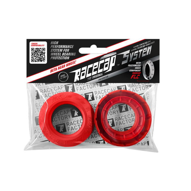 Racecap System Beta RR 300 (13-26) rouges arrière RCS-RR-B