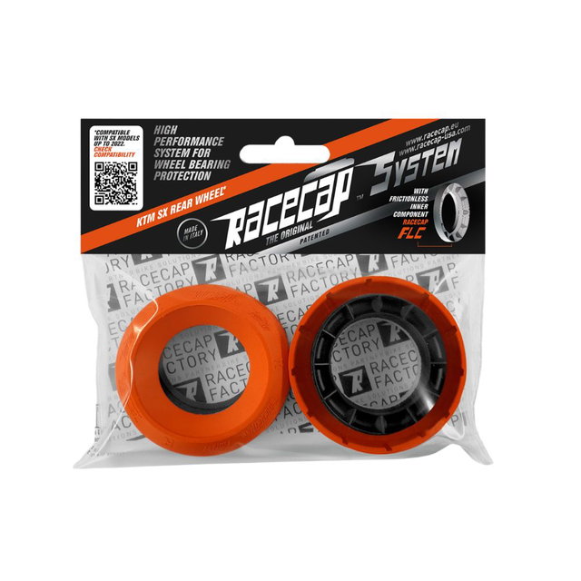 Racecap System Husqvarna 125 TC (16-22) orange arrière RCS25-RA
