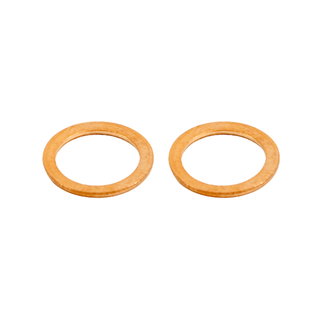 Paire de rondelles cuivre M10 pour durite de frein Paire de rondelles cuivre M10 pour durite de frein
