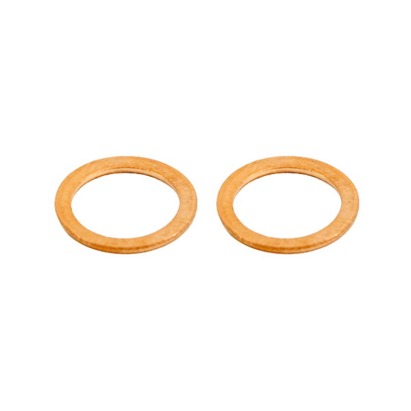 Paire de rondelles cuivre M10 pour durite de frein RND613