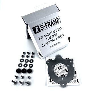 Support de plaque Racecap S-Frame - kit de montage pour coques racing
