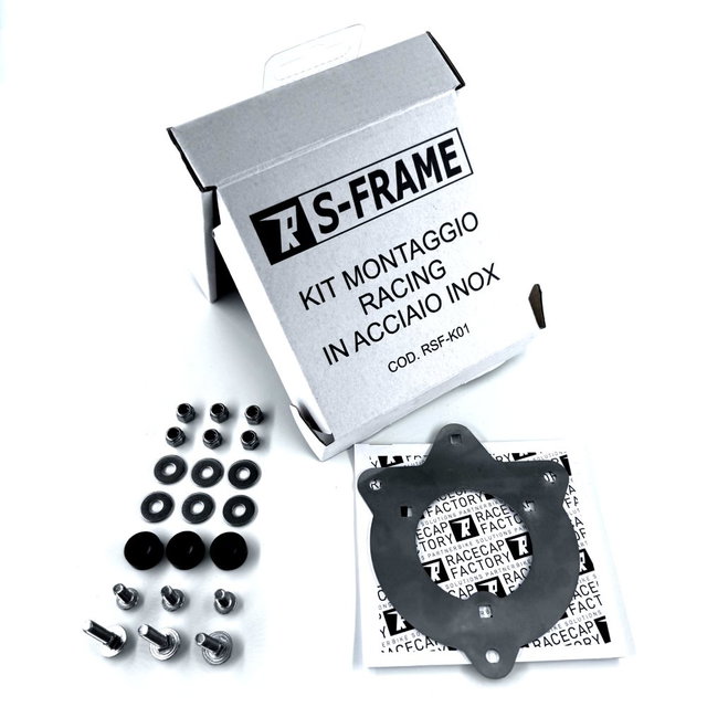 Support de plaque Racecap S-Frame - kit de montage pour coques racing RSF-K01