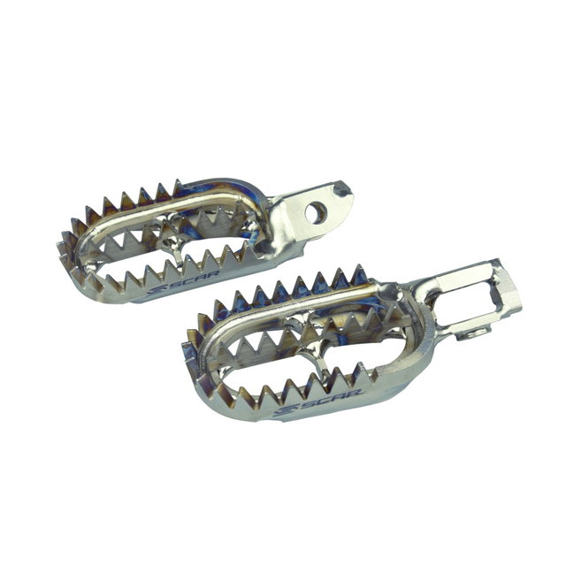 Repose-pieds en titane Scar KTM 250 SX (23-26) Gripper S5518
