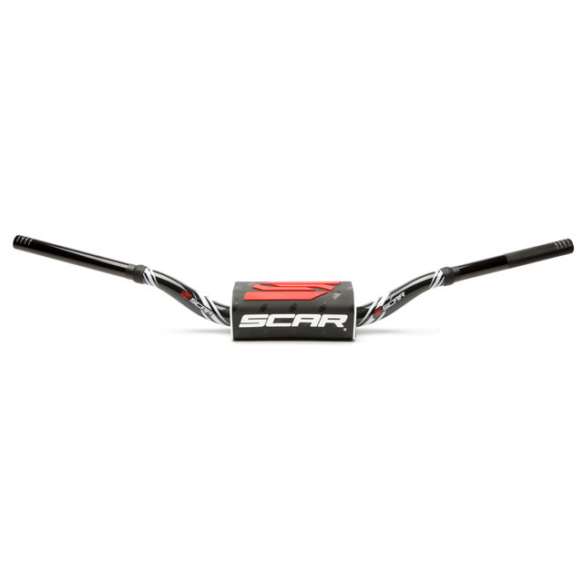 Guidon Scar 28.6 mm O2 Graphic Colour cintrage RC noir-noir S9112BK-BK