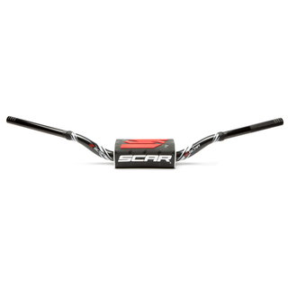Guidon Scar 28.6 mm O2 Graphic Colour cintrage Villopoto/Stewart noir-noir Guidon Scar 28.6 mm O2 Graphic Colour cintrage Villopoto/Stewart noir-noir
