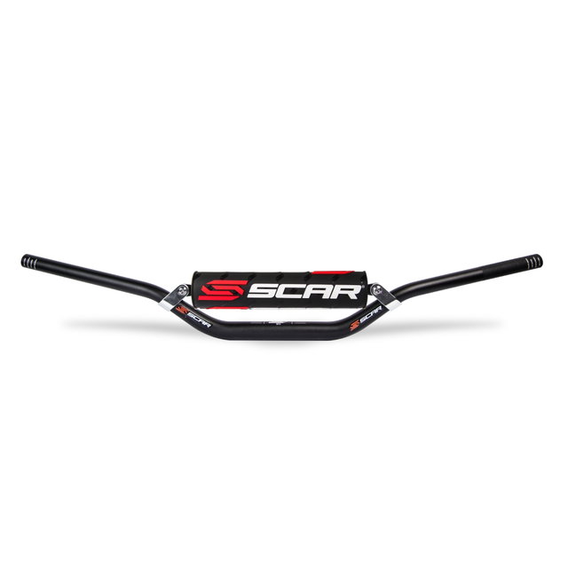 Handlebar Scar 28.6 mm Cross Bar X2 bend RC black-black S9212BK