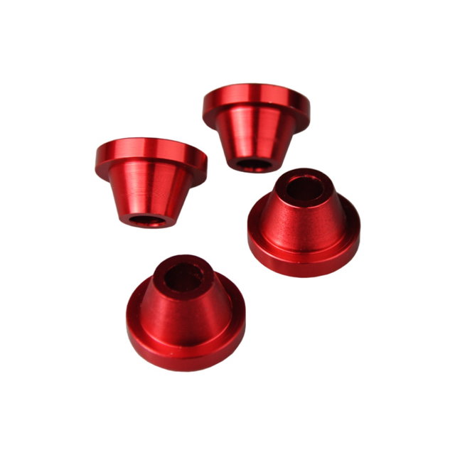 Rubber killers en ergal Suzuki RM 250 (02-12) rouges SCRMZ