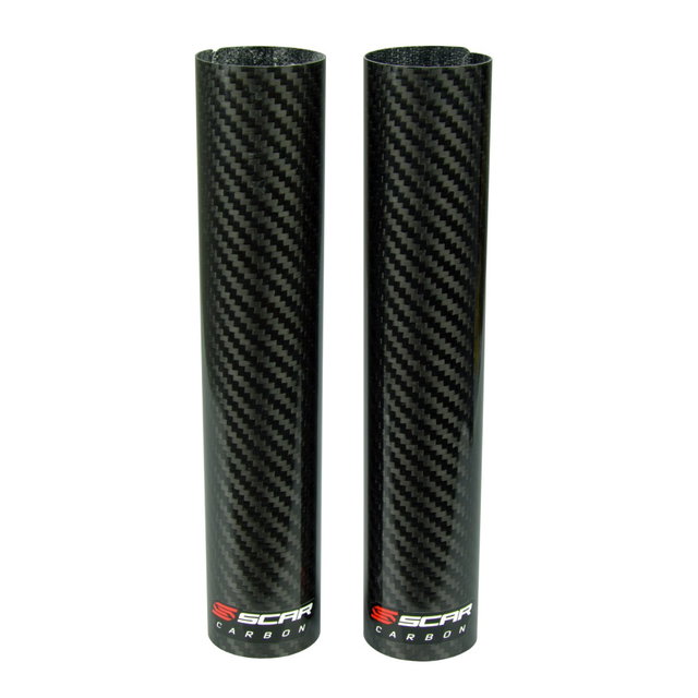 Paire de protections carbone fourreau inférieur 220x45 mm Scar SFWLS