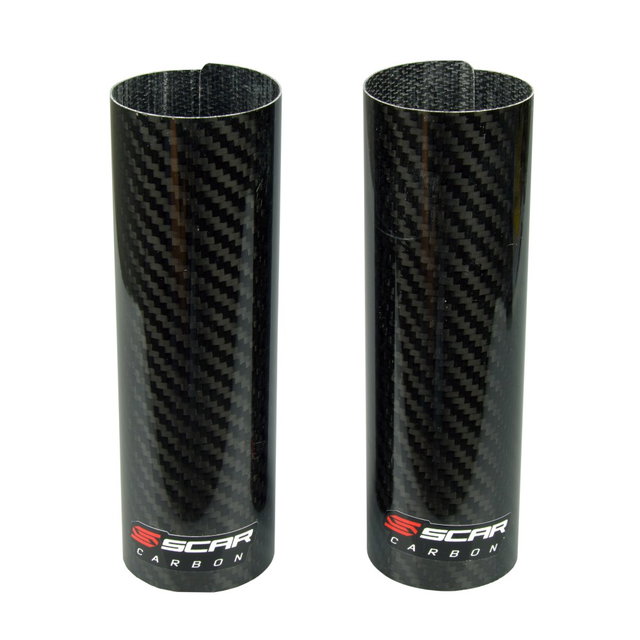 Paire de protections carbone fourreau supérieur 160x52 mm Scar SFWUB
