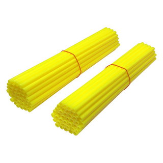 Set de 80 couvre-rayons jaune fluo